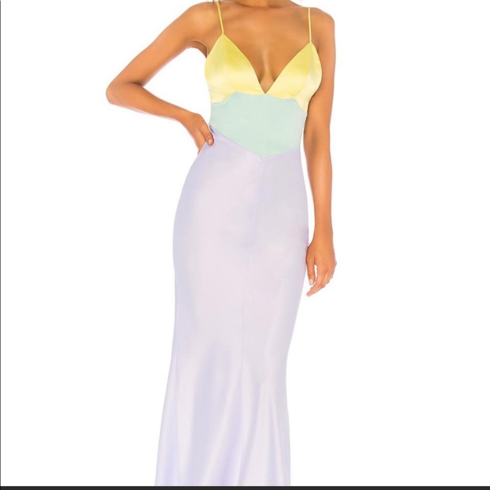 Majorelle Rosalinda Pastel Maxi Dress Size XXS